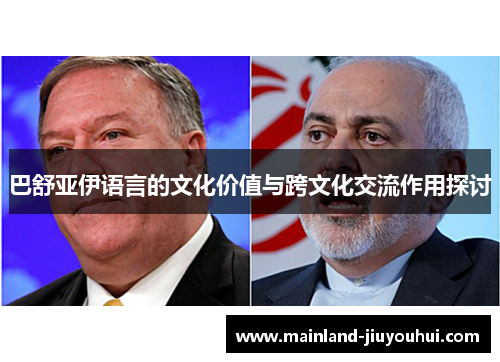 巴舒亚伊语言的文化价值与跨文化交流作用探讨 巴舒亚伊语言的文化价值与跨文化交流作用探讨