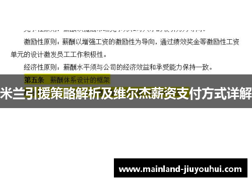 米兰引援策略解析及维尔杰薪资支付方式详解 米兰引援策略解析及维尔杰薪资支付方式详解